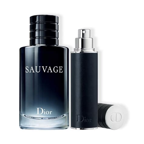 dior sauvage travel spray refill|dior sauvage travel size.